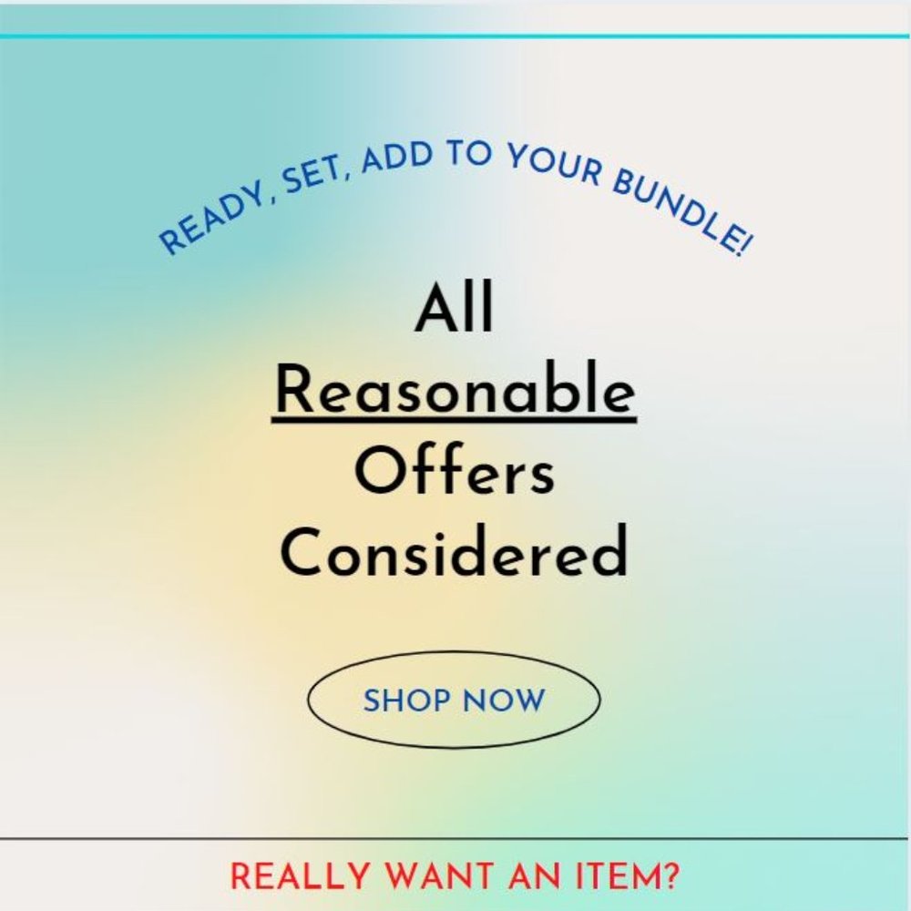 All Reasonable Offers Considered